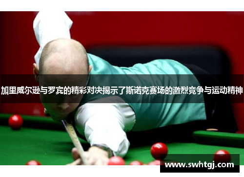 加里威尔逊与罗宾的精彩对决揭示了斯诺克赛场的激烈竞争与运动精神